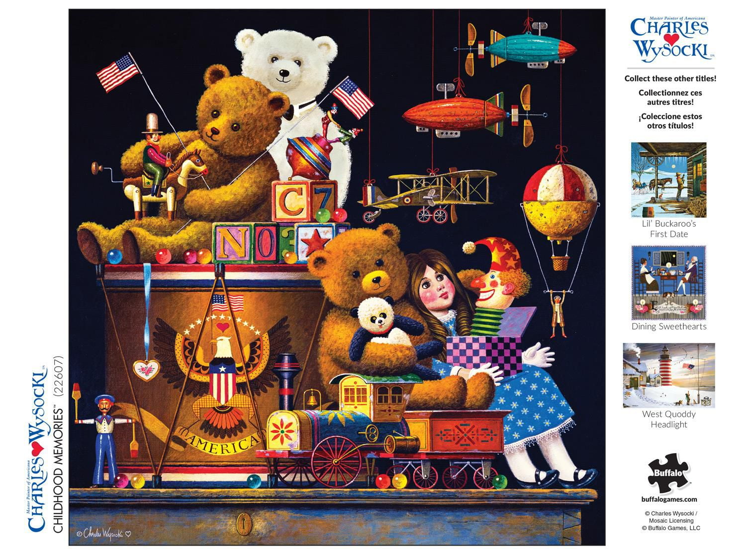 Buffalo Games - Le puzzle Charles Wysocki - Childhood Memories - en 300 pièces