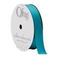 thumbnail image 2 of Offray Single Face Satin Ribbon 5/8"X18'-Tornado Blue - 1017 5/8-343, 2 of 2
