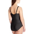 thumbnail image 2 of Bali Womens Ultra Light Body Briefer, 38D, Black, 2 of 2