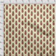 thumbnail image 3 of oneOone Polyester Lycra Fabric Leaves|Floral & Paisley Block Print Fabric BTY 56 Inch Wide, 3 of 4