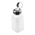 thumbnail image 4 of Milaget Push Down Alcohol Dispenser Cosmetic Container for Nail Polish Remover White 250 ml, 4 of 9