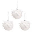 thumbnail image 1 of Christmas Tree Decorations Set Pack of 3 Christmas Glitter Foam Balls Christmas Tree Decoration Christmas Balls 8Cm Christmas Tree Decoration Set Set of 3 Christmas Trees, 1 of 6