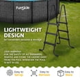 thumbnail image 4 of Funsicle 36" SureStep 3 Stair Outdoor Above-Ground Swimming Pool Ladder, Black, 4 of 10