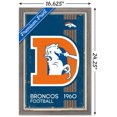 thumbnail image 2 of NFL Denver Broncos - Retro Logo 14 Wall Poster, 22.375" x 34", 2 of 4