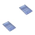 thumbnail image 1 of Youkk Polyester Chenille Bath Mat - Strong Water Absorption Exquisite Crafted Soft Texture No Shedding Teal 40cm*60cm 2Set, 1 of 6