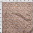 thumbnail image 4 of oneOone Rayonne Brun Rouille Tissu Floral Tissu pour Robe Tissu Imprimé Tissu au Mètre 56 Pouces de Large, 4 of 4