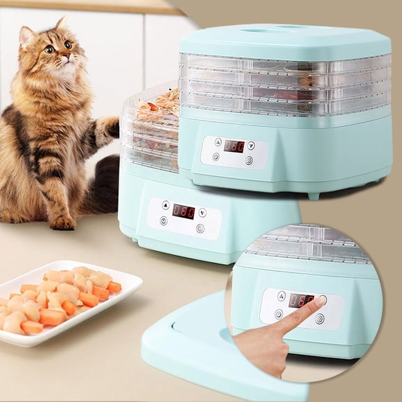LLQKIGS Dryer Machine For Home 360° Airflow Food Dehydrator Machine With 6 Trays Trays Food Dehydrator Machine With Digital Adjustable Timer & Temperature Control For Beef Fruits Meat 1pc