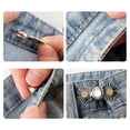thumbnail image 4 of TIELUTT Adjustable Waist Tightener for Pants Bunny/Cat/D Aisy Design Fashion Sewing Patterns Misses Dress Mens Stretch Dress Pants with Elastic Waist Button Extender Pin Extender Stretcher Jean Button, 4 of 5