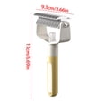thumbnail image 3 of Pet Spray Grooming Comb Dematting Brush, 3-in-1 Detangling Deshedding Tool with Built-in Spray for Dogs Cats, Safe Stainless Steel Blades Pet Hair Remover Undercoat Rake for Knots Tangles Shedding, 3 of 7
