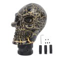 thumbnail image 2 of Skull Gear  Head Resin Shifter Knob Car Transmission Shifting Stick Handle For Most Manual Vehicles, 2 of 8