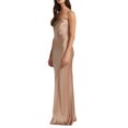thumbnail image 3 of Faithtur Nouvelle Mode Femmes Robe Sans Manches Couleur Unie Bustier Élégante une Pièce, Robe de Banquet de Mariage Cocktail, 3 of 5