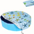 thumbnail image 1 of HLONK Starfish Foldable Round Pool Cover - Outdoor Sunscreen Swimming Pool Cover  Multiple Sizes to Fit Different Pool Layouts  Durable Polyester Material  Elastic Drawstring Closure  All, 1 of 7