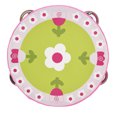 thumbnail image 1 of Tambourin en Bois 15cm Tambour à Main Cloche Instrument de Percussion Jouet Cadeau (3), 1 of 10