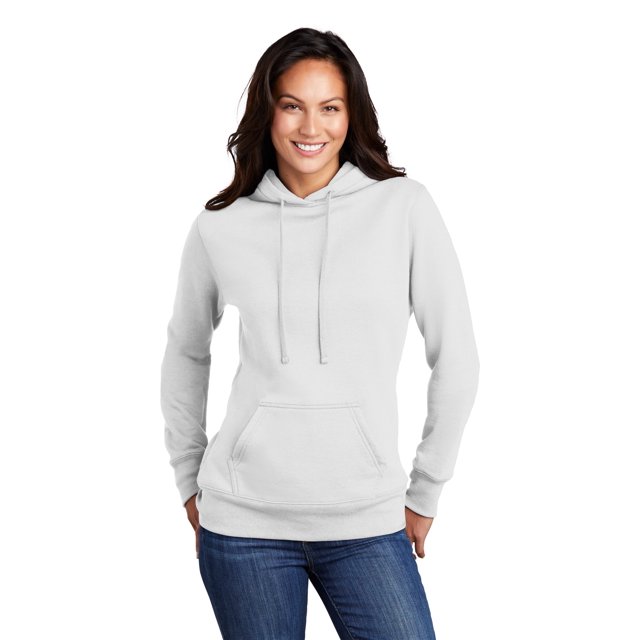 Port & Company Women's Core Fleece Pullover Hooded SweaT-Shirt LPC78H