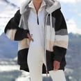 thumbnail image 2 of 2025 Veste en Polyester à Capuche pour Lit pour Femmes Âgées Extérieur Femmes Veste en Molleton Zippée Femme Automne Vestes de Lit pour Femmes Veste Zippée Ligne A Femme, 2 of 4