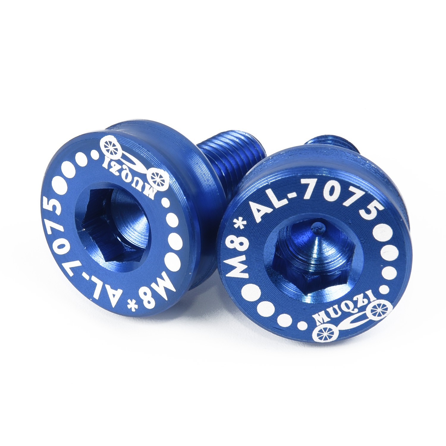 Bike Bicycle Cycling Bottom Bracket Axle Crank 8MM Allen Key Arm Bolts Crank M8