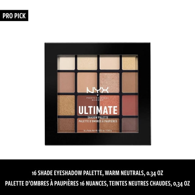 NYX Professional Makeup Palette d'Ombres Ultime