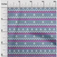 thumbnail image 1 of oneOone Tissu Popeline Sergé Coton Bio Chevron Ikat Décor Tissu Imprimé BTY 42 Pouces de Large, 1 of 4