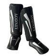 thumbnail image 4 of DYNWAVECA Kickboxing Shin Guards Shin Protection Gear Training Gear Leg Instep Protection Pads Leg Guards for Kicking Karate Black L, 4 of 9