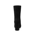 thumbnail image 3 of Unique Bargains Women's Rounded Toe Block Heel Stretch Ankle Boots, 3 of 8