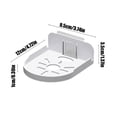 thumbnail image 3 of Meitianfacai Easy To Install Security Camera Wall Mount No Drilling Required Home Monitor Bracket For Security Camera Kid Monitor Mini Speaker Placement, White, 3 of 6