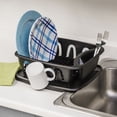 thumbnail image 3 of Sterilite Small 2 Piece Sink Set- Black, 3 of 5
