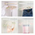 thumbnail image 3 of Coofit 15PCS Clothes Hanger Non-slip Adjustable Pants Hanger Trouser Hanger for Closet, 3 of 10