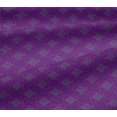 thumbnail image 5 of oneOone Viscose Jersey Fabric Leaves & Geometric Block Decor Fabric Printed BTY 60 Inch Wide, 5 of 5