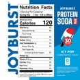 thumbnail image 3 of Joyburst Protein Soda Max Icy Pop, 4 x 355mL, 3 of 8