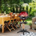 thumbnail image 4 of Costway Barbecue Électrique 1350 W Antiadhésif 4 Réglages de Température Extérieur Jardin Camping Rouge, 4 of 10