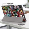 thumbnail image 3 of KOMI Slim case for Galaxy Tab A9+ A9 Plus（2023 Model: SM-X210/X215/X216） Smart flip Leather case 3-fold Stand Function Hard PC Back Cover, 3 of 5