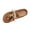 Coffee-mule slides for women, variant on SZJXBUY Flats Shoes Women Dressy Comfortable Casual Suede Moccasin Mules with Beaded Comfy Round Toe Soft Sole Slip On Clogs for Daily Work Anti-Slip Walking Khaki,37