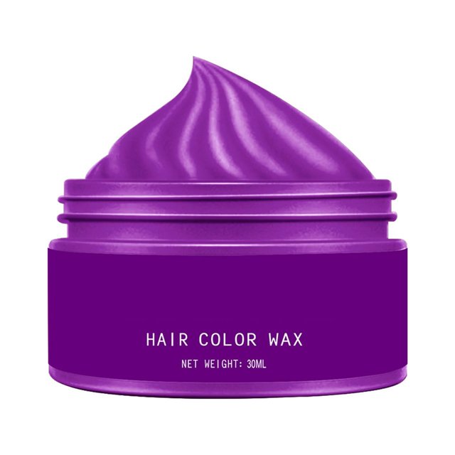 Temporary Instant Unisex Natural Hair Color Wax Mud Washable Moisturizing Modelling Fashion Colorful Hair Color Wax Disposable Natural Hairstyle Hair Color Pomade Dye