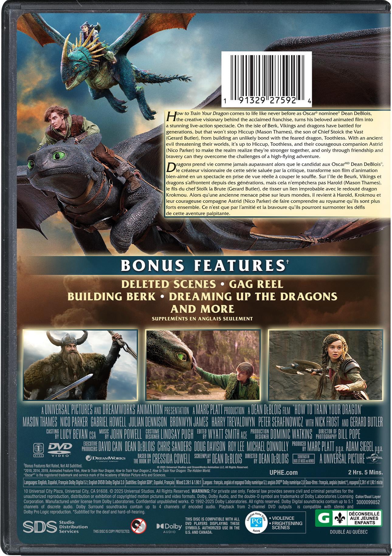 How to Train Your Dragon (2025) (DVD), Family, Action & Adventure, Dreamworks