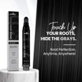 thumbnail image 2 of Herbishh Black Hair Root Touch up Pen, Instant Gray Coverage & Thin Hair Cover up, Concealer for Hairlines, Water Resistant & Semi Permanent Smudge Proof Hair Color, Washable,0.68 fl. Oz, 2 of 5