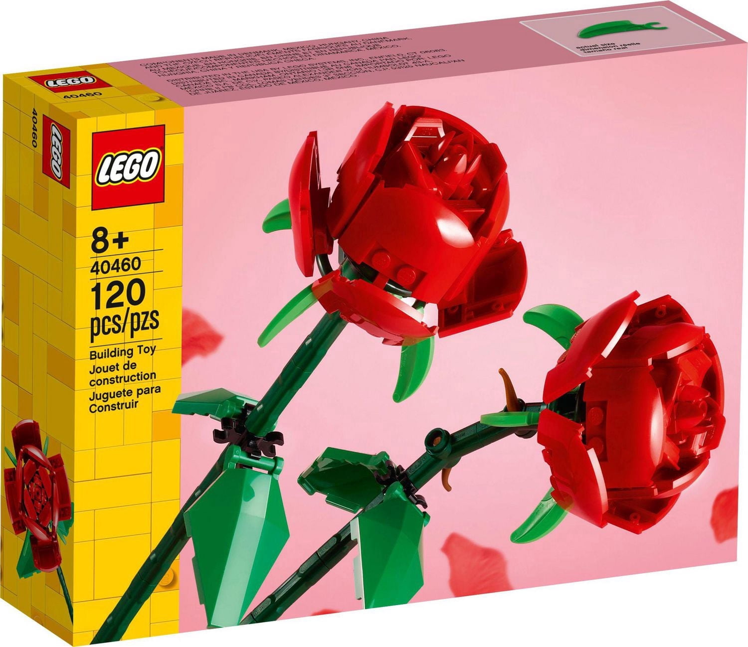 LEGO Flowers Roses 40460 Ensemble de construction (120 pièces)