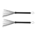 thumbnail image 2 of Brosse à Tambour, Forte Compatibilité Brosse à Tambour Rétractable 2Pcs pour le Jazz pour les Batteurs, 2 of 8