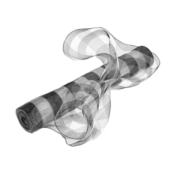 Ruban Mesh (White Buffalo) (21" De X10Y) - Set of 2