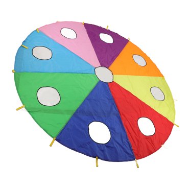 Kids Parachute Mole Game, Promote Cooperation Umbrella Parachute Mole Game For Amusement Places