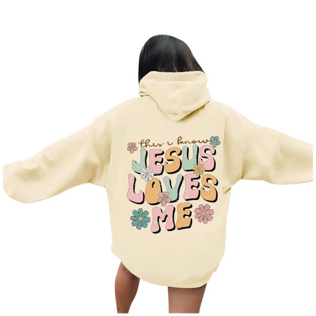 Sweats À Capuche Femme Fall Plus Size Oversized Hoodie Stylish Lettering Pullover Sweatshirt Stretchy Casual Tops Womens Sweaters Beige S