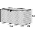 thumbnail image 4 of Contenant rangement Spacemaker®, Natté, Anthracite, 4 of 9