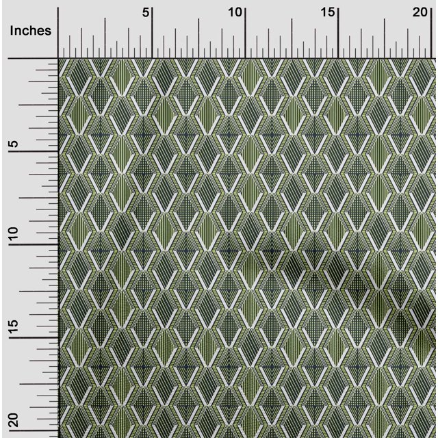 oneOone Polyester Lycra Fabric Argyle Geometric Fabric Prints By Yard 56 Inches Wide