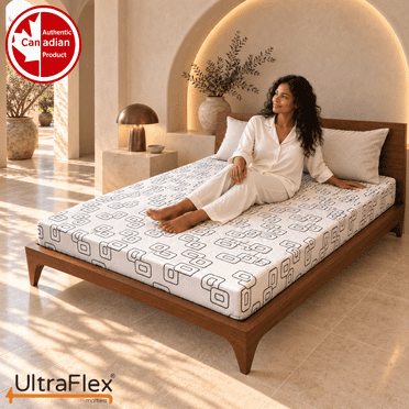 UltraFlex® DIVINE 5" Double Reversible High-Density Foam Mattress Made in Canada