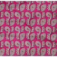 thumbnail image 4 of oneOone Organic Cotton Poplin Twill Fabric Abstract Block Print Fabric By The Yard 42 Inch Wide, 4 of 4