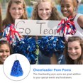 thumbnail image 2 of EeaseCA 4pcs Cheerleader Pom Poms Cheerleading Cheering Props for Sports Game Dance Party, 2 of 7