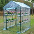 thumbnail image 1 of Outsunny Portable Walk-in Flower Greenhouse, 1 of 10