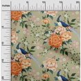 thumbnail image 2 of oneOone Silk Tabby Light Green Fabric Asian Chinese Craft Projects Decor Fabric Printed By The Yard 42 Inch Wide, 2 of 4