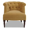thumbnail image 1 of Katherine Tufted Accent Chair Gold Velvet, 1 of 10