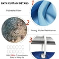 thumbnail image 4 of MesaSe Ensemble de Rideau de Douche 4 Pcs avec Tapis Antidérapant, Couvercle de Toilette et Tapis de Bain, Noël à la Ferme, Carreaux Buffalo Rouges et Noirs, Camion, Vache Laitière, Rideau de Douche Durable pour Salle de Bain, 4 of 8
