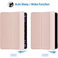 thumbnail image 5 of Supershield Case iPad Pro 11 Slim Stand Hard Back Shell Smart Cover for iPad Pro 11 Inch 4th Generation 2022 /3rd Generation 2021 /2nd Gen 2020  - Rose Gold, 5 of 5
